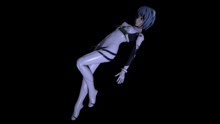 Rei Ayanami 02 3D Model