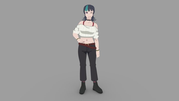 Kirara Hoshi - Jujutsu Kaisen 3D Model
