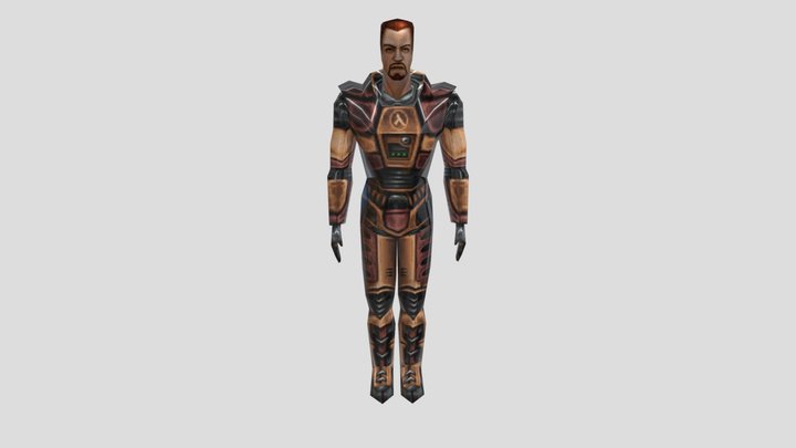 gordon-freeman-half-life-1 3D Model