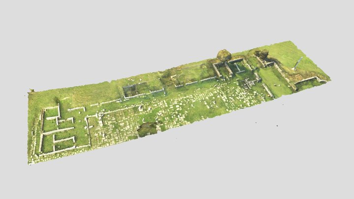 Western tabernae 3D Model
