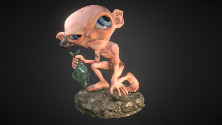 Gollum 3D Model