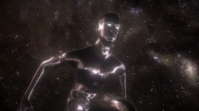 Silver Sulfer 3D Model