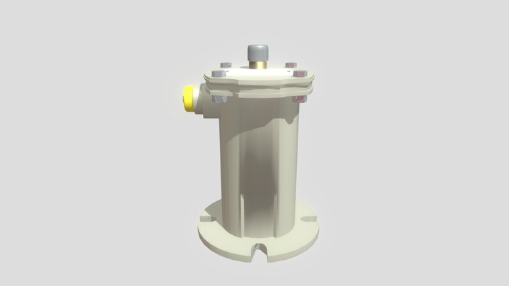 Relé de pressão súbita 3D Model
