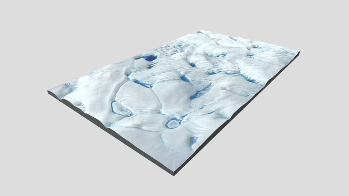 Greenland Location 2 After 3D Model