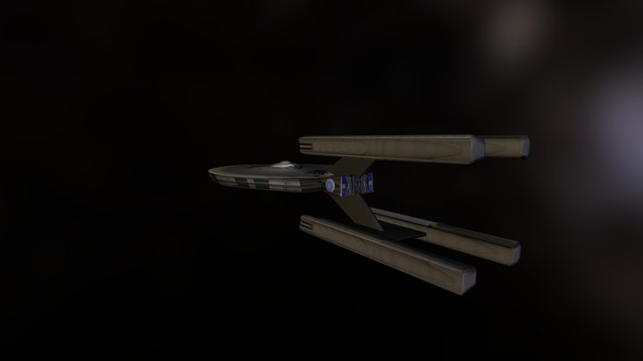 USS Stargazer 3D Model