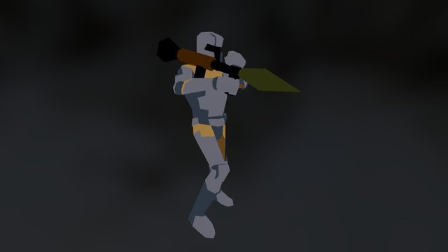 Madness, the misterious warrior 3D Model