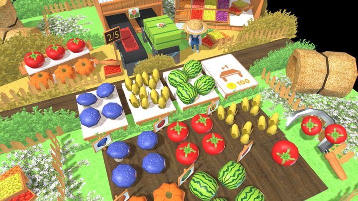 scrape garden 3D Model