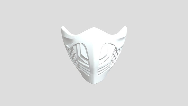 Scorpion Mask 3D Model