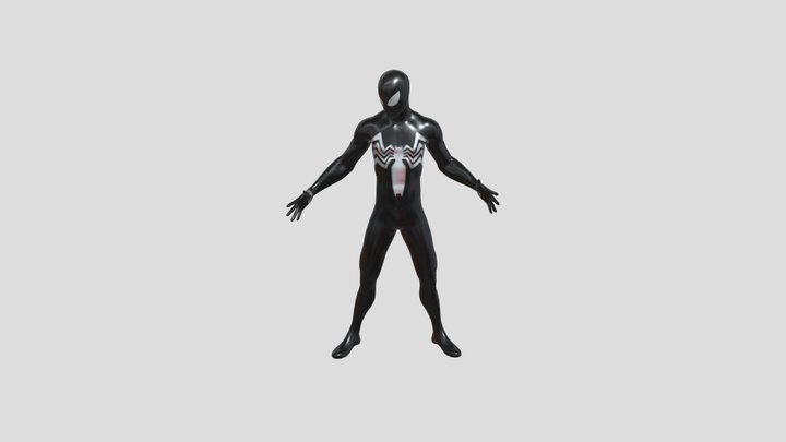 spider-man_symbiote_spider-man_2_ps5_blend 3D Model