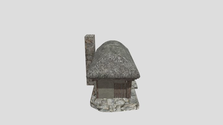 Village_hut 3D Model