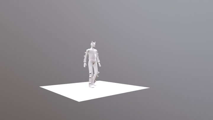 Spiky Walk 3D Model
