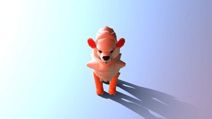Arcanine Model 3D Model