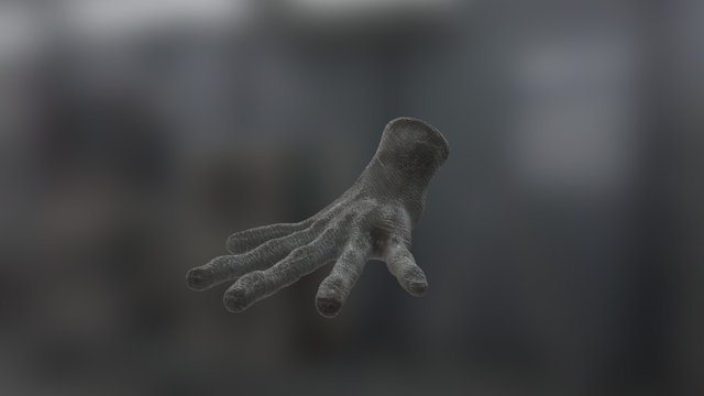 Metal Hand 3D Model