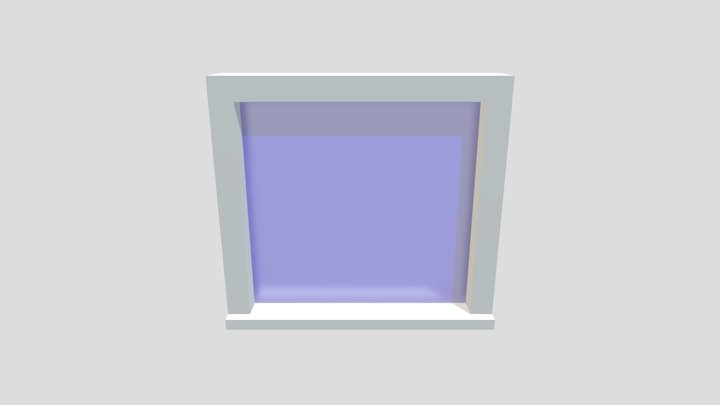 Voxel Window 3D Model