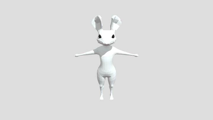 Mouse Mesh 3D Model