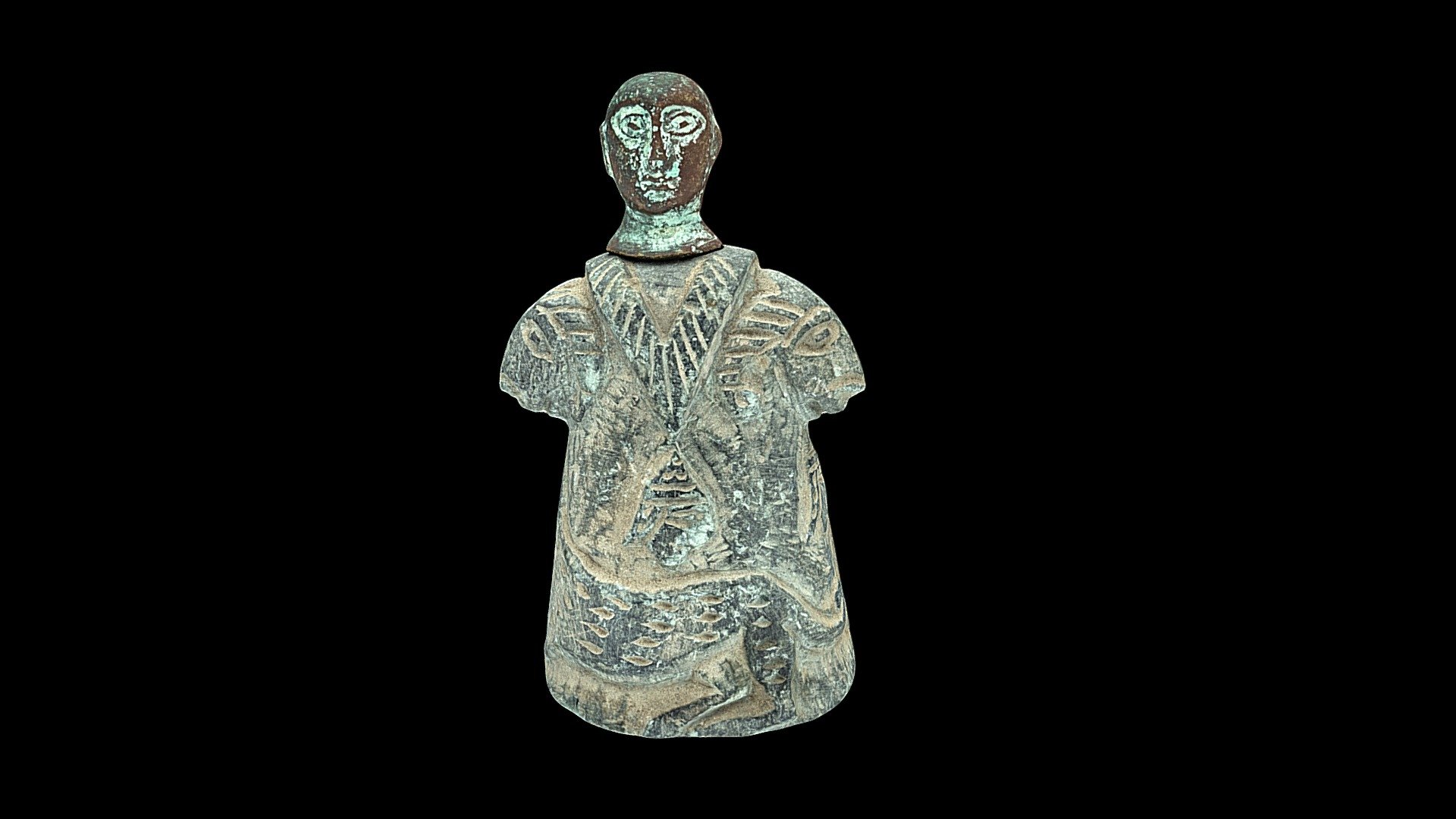 Bactrian Statuette (real or fake?) - Buy Royalty Free 3D model by LZ ...