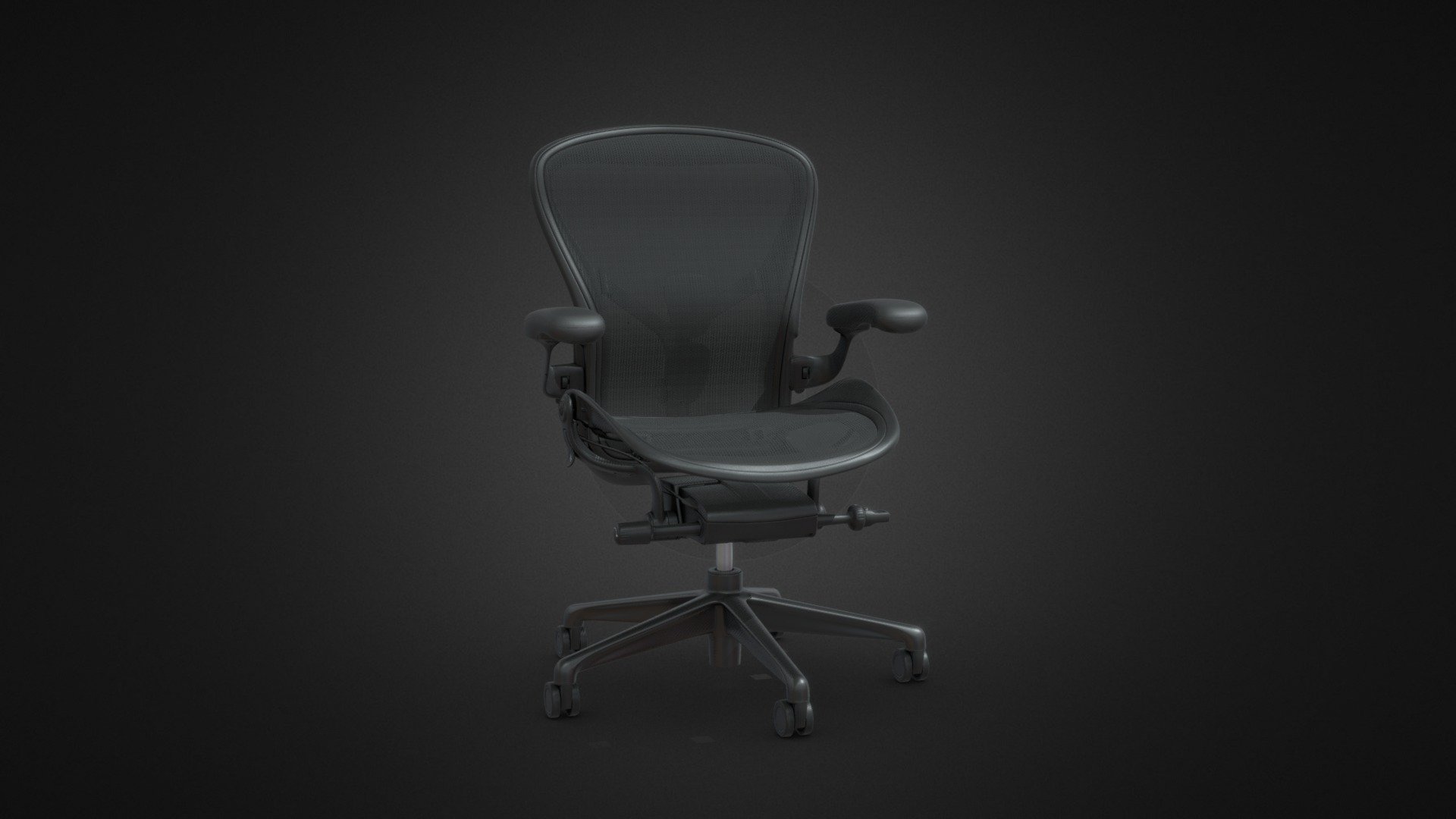 Aeron chair - 3D model by Nurzhan Gazhdanbek (@Gun.ed) [8b755ff ...