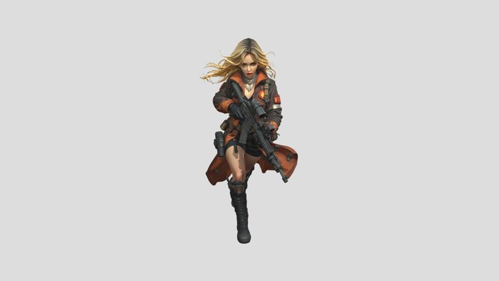 Firestorm Vanguard 3D Model