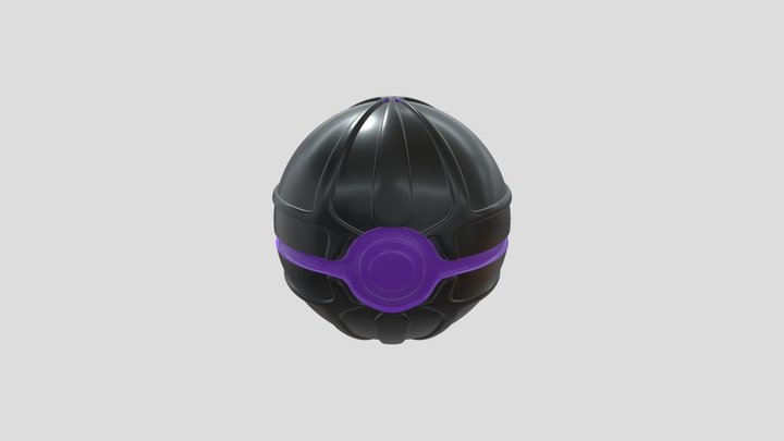 Ghost Ball 3D Model