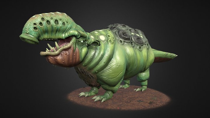 Corpse Pig 3D Model