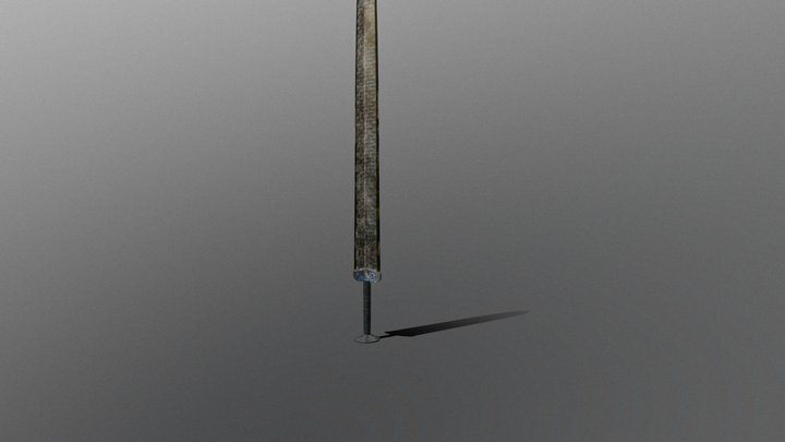 Sword of Goujian, a King of ancient Yue Kingdom 3D Model
