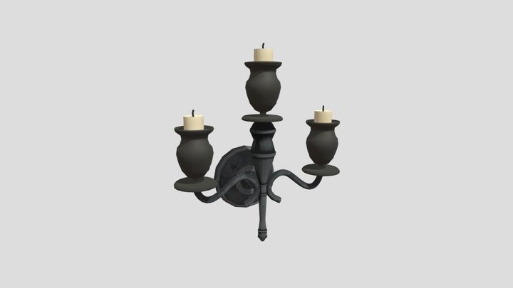 Candle Holder 3D Model