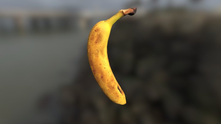 Banana 3D Model