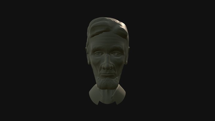 Abraham Lincoln Sculpt 3D Model