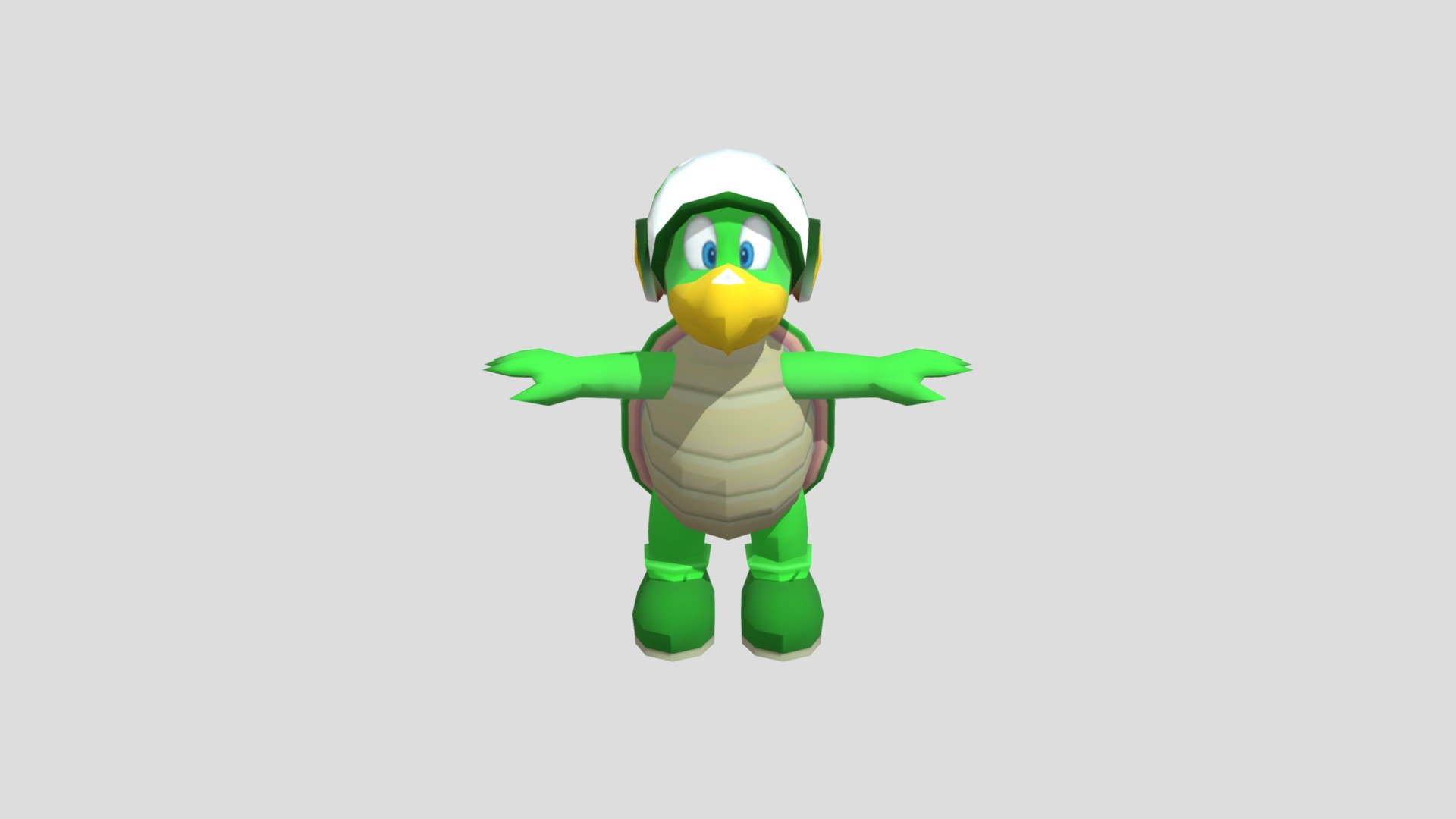 3DS - Super Mario 3D Land - Enemies - Hammer Bro - 3D model by ...