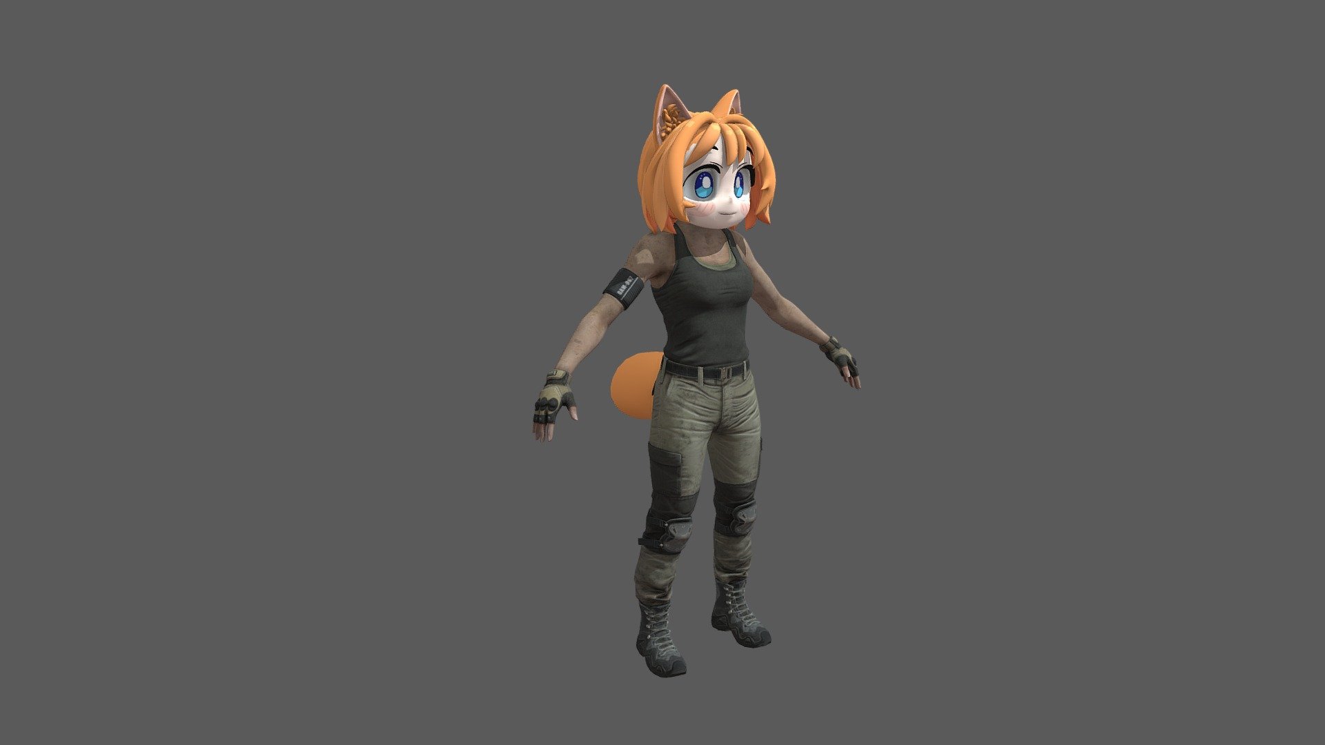 RadFox idle. - Download Free 3D model by Valger [8b79c0a] - Sketchfab
