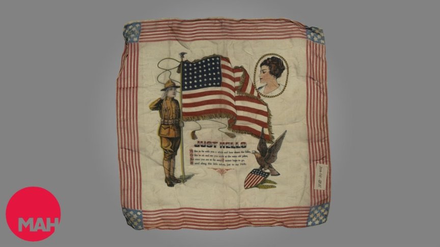 WWI Handkerchief — Sketchfab embed 3D viewer