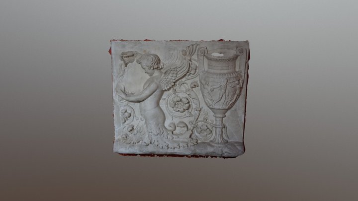 Fragmento de friso 3D Model