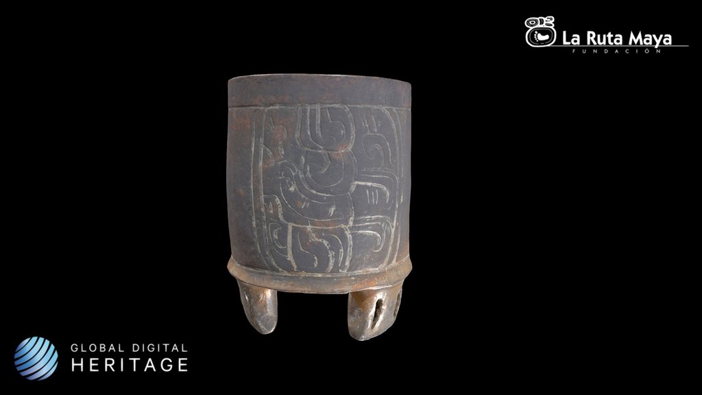 Vase with Stylized Serpent Heads