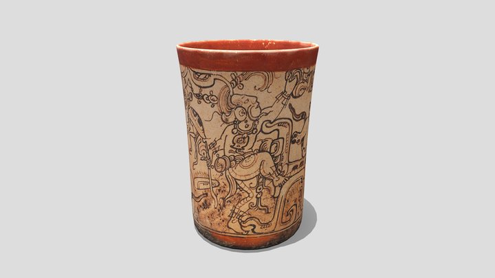 Cerâmica Maia 3D Model