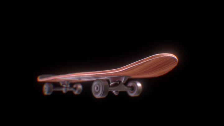Patineta 3D Model