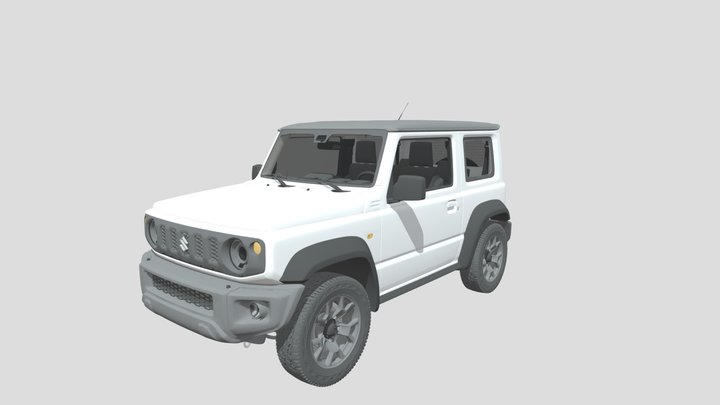 2023 Suzuki Jimny Sierra 3D Model
