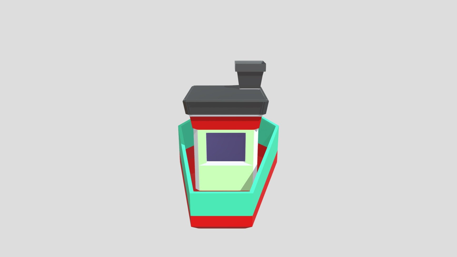 Low Poly Boat