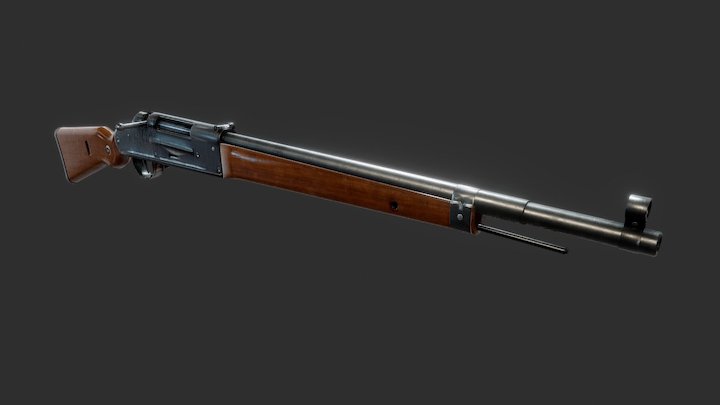Volksgewehr 2 3D Model
