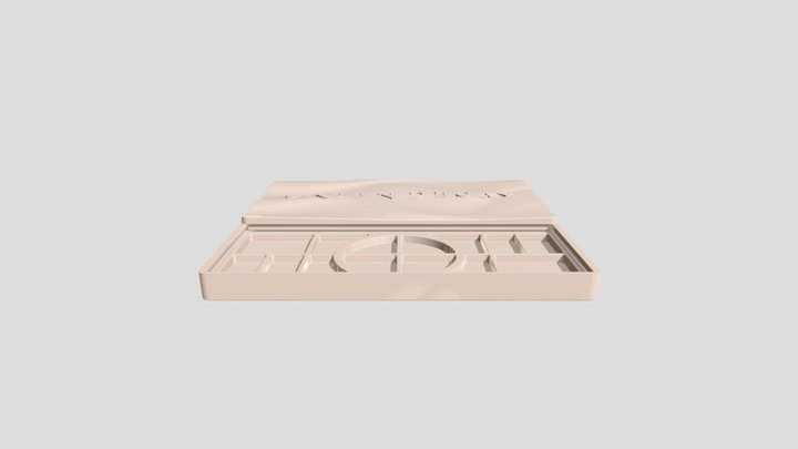 urban decay contour cool 3D Model