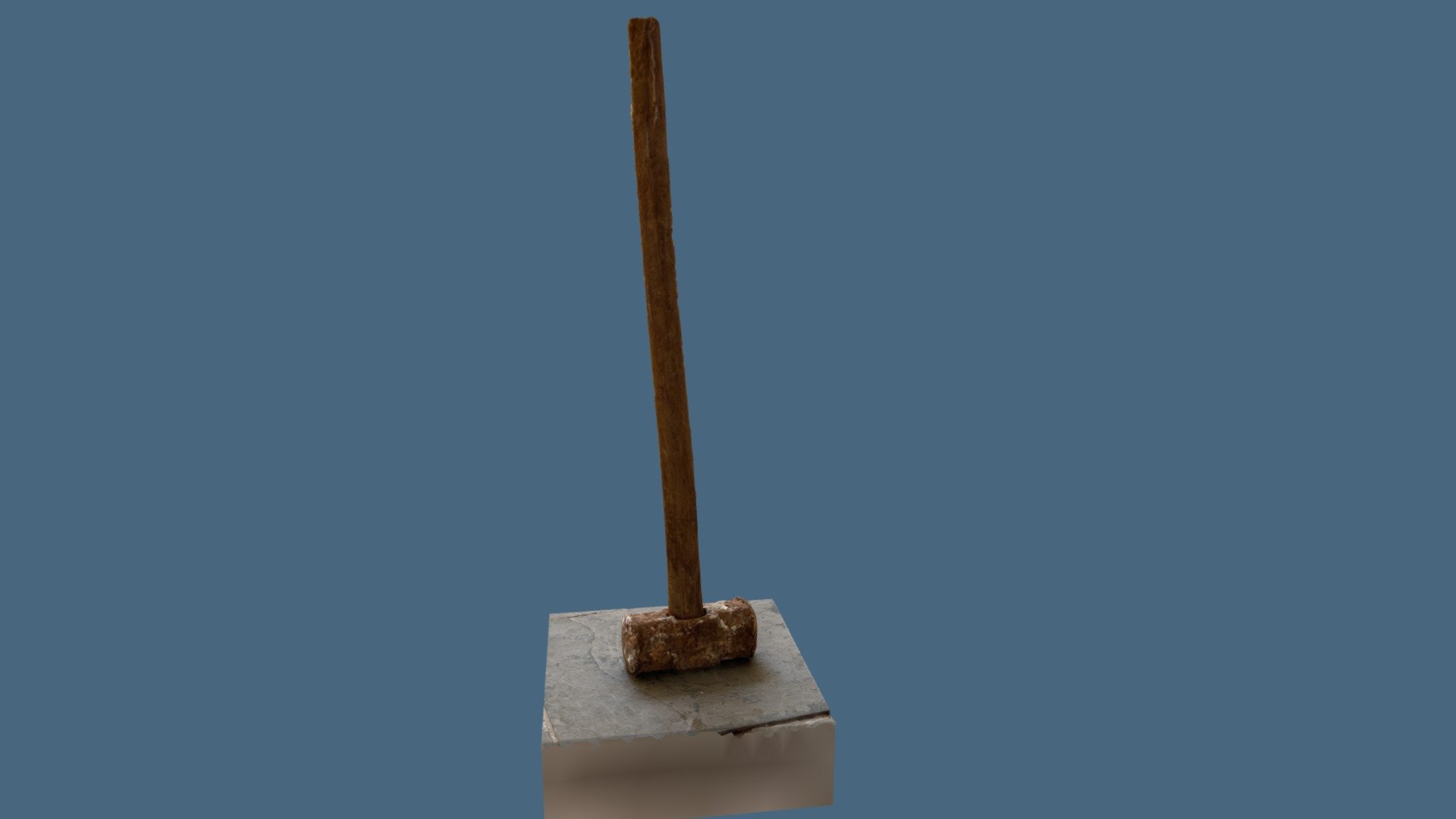 worn sledgehammer Buy Royalty Free 3D model by scrawled soul