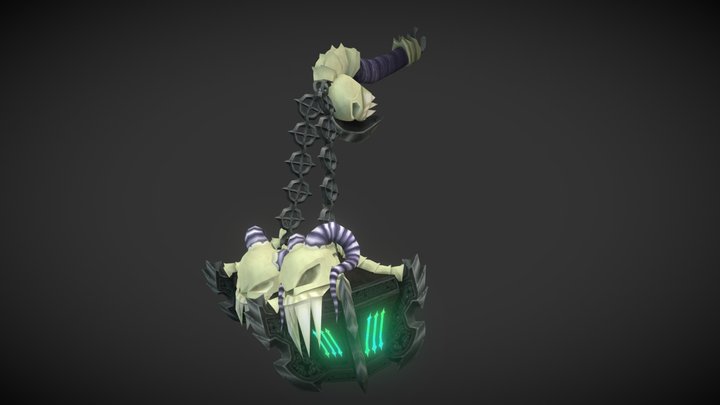 world of warcraft weapon 3D Model