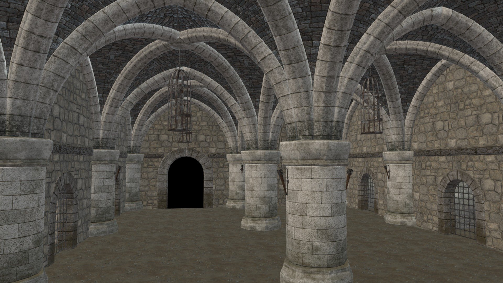 Walls_columns_arcs_floor
