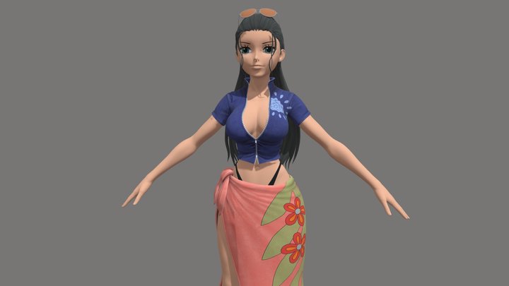 Onepiece 3D models - Sketchfab