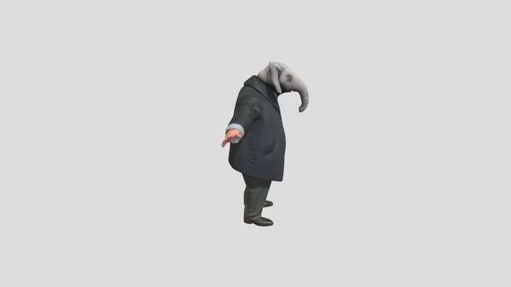 Mr. Gojo 3D Model