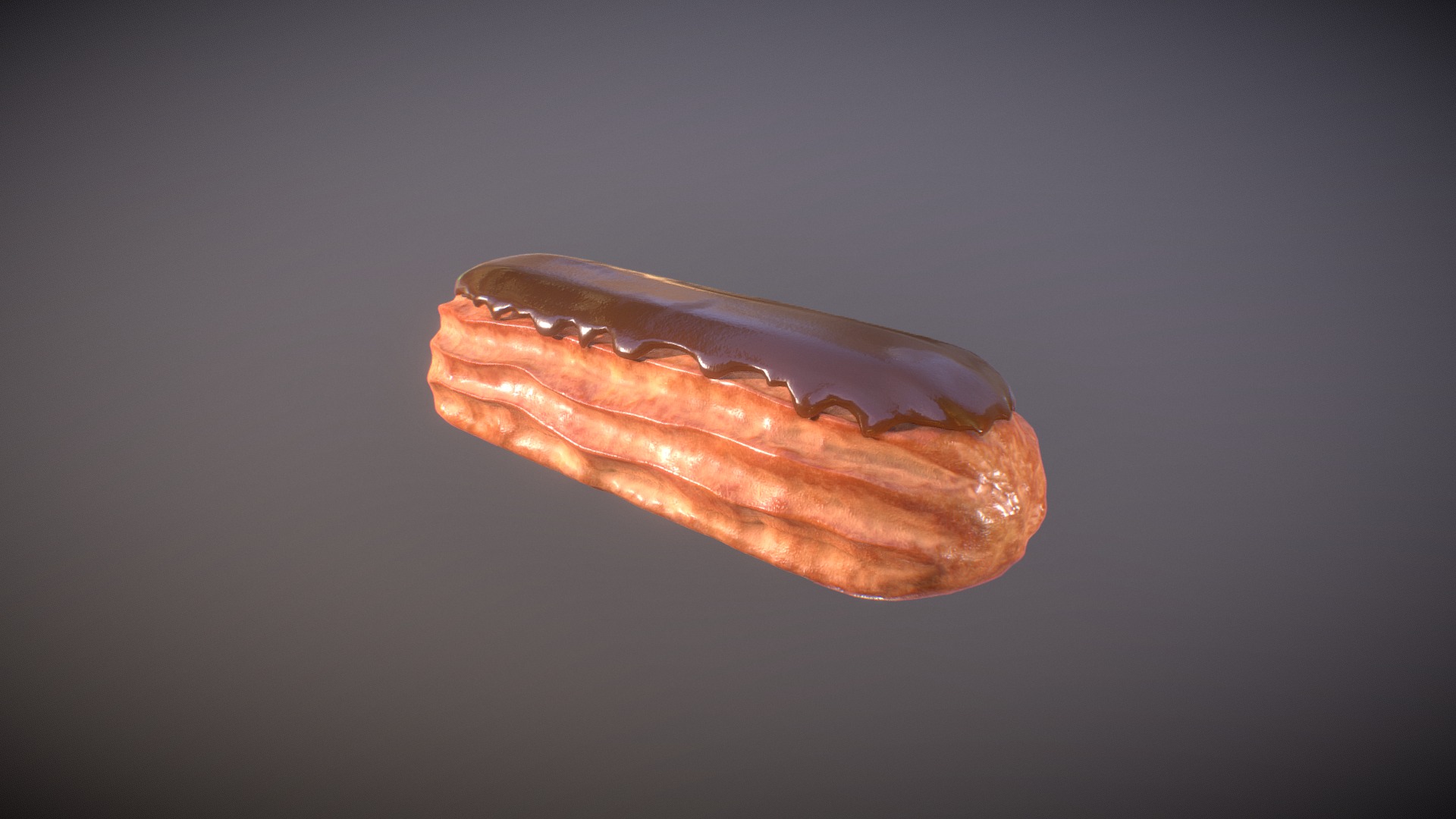 3D model Eclair - This is a 3D model of the Eclair. The 3D model is about a close up of a sea creature.