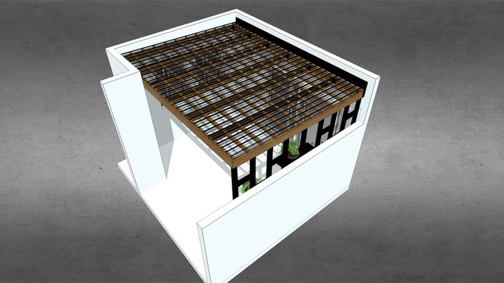 PERGOLA OPCION C 3D Model
