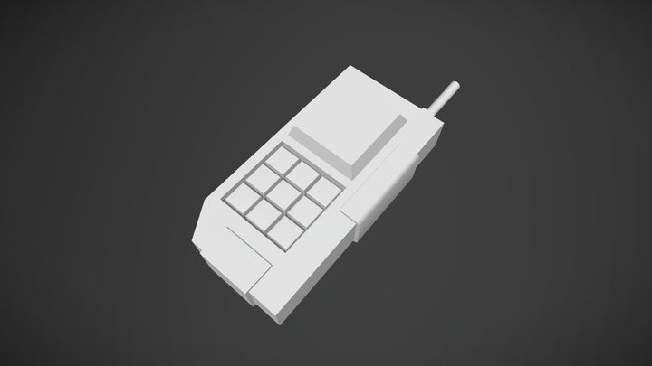 Phone Progress 3D Model