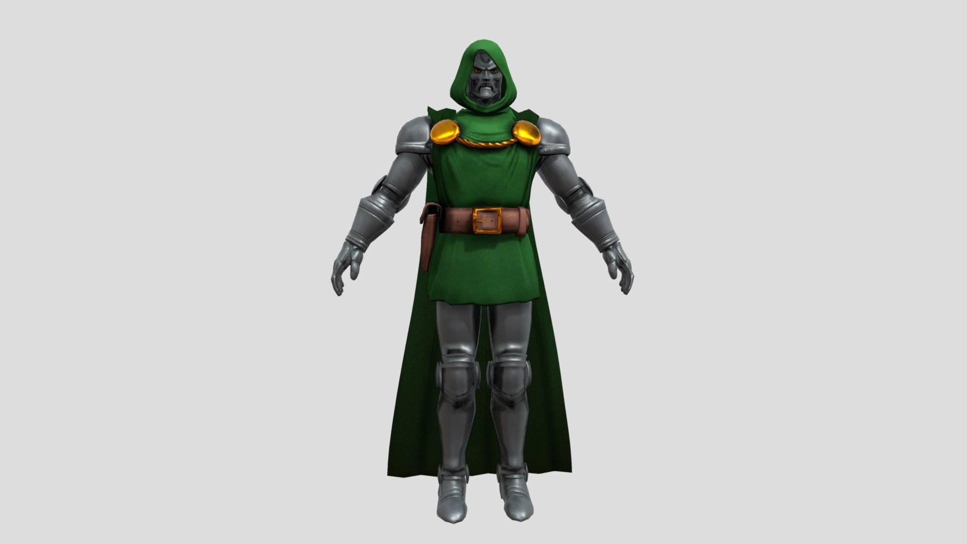 Doctor Doom - Download Free 3D model by RadioactiveAG [8b8019a] - Sketchfab