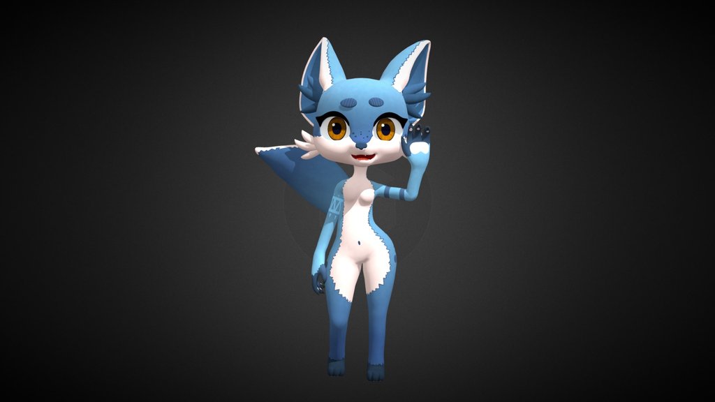 Cute Furry Fox