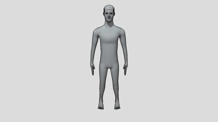 Base character (taqiuddin) 3D Model